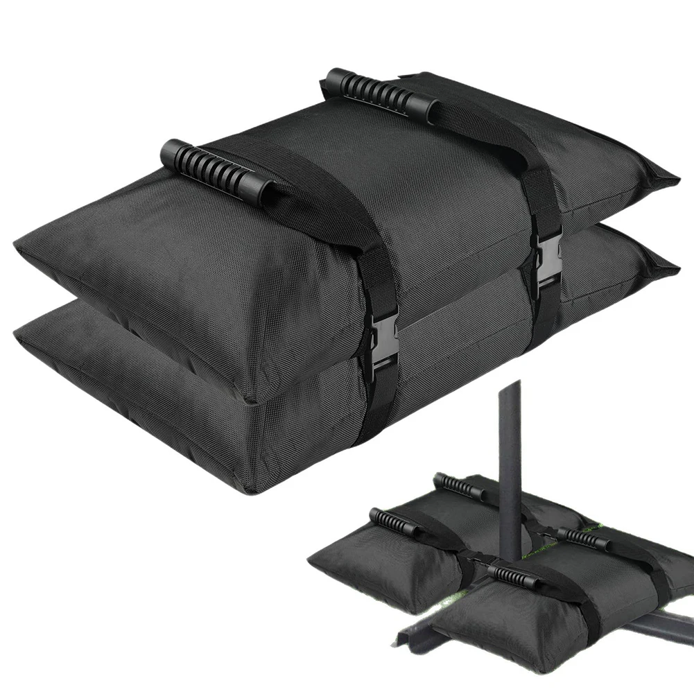 Outdoor Furniture With Umbrella - 1 個傘ベースウェイト土嚢 2 インナーバッグ漏れ防止ヘビーデューティ屋外オックスフォード固定土嚢キャンプテント用