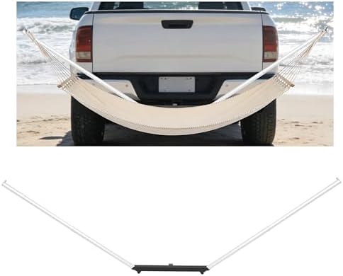 Hammock With Stand - すべての標準的な2インチ車両用ヒッチに適合するヒッチハンモックスタンド | クラスIII＆IV ハンモックマウント ヘビーデューティートラック