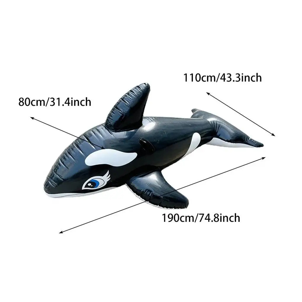 巨大なクジラのインフレータブルフローティングベッドプール水泳 - Outdoor Furniture Nearby のレビューと価格