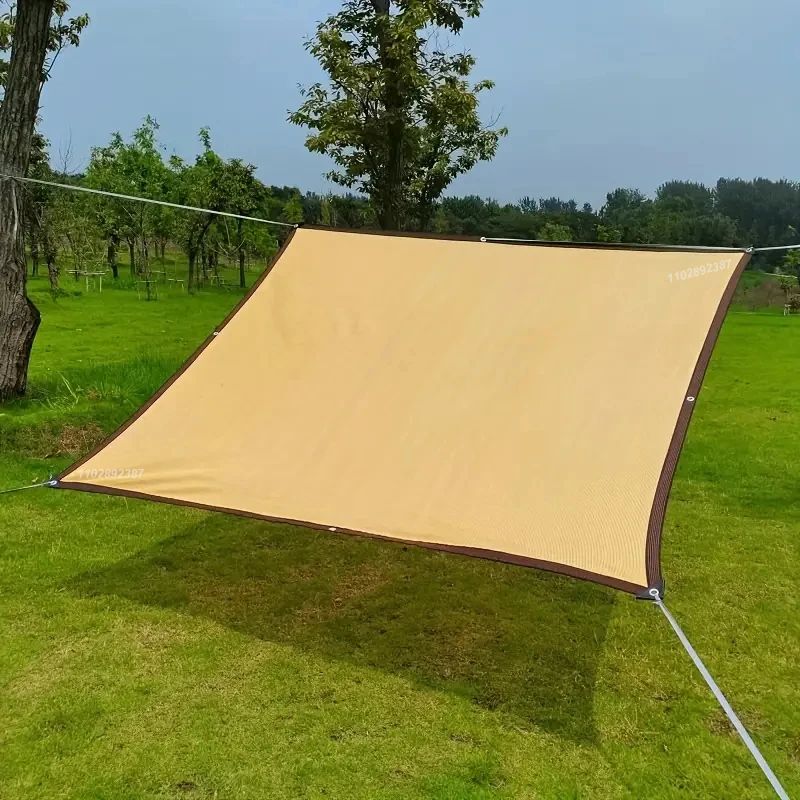 4x5m ベージュシェーディングネット、UV保護、植物小屋、 - Outdoor Furniture Hdpe のレビューと価格
