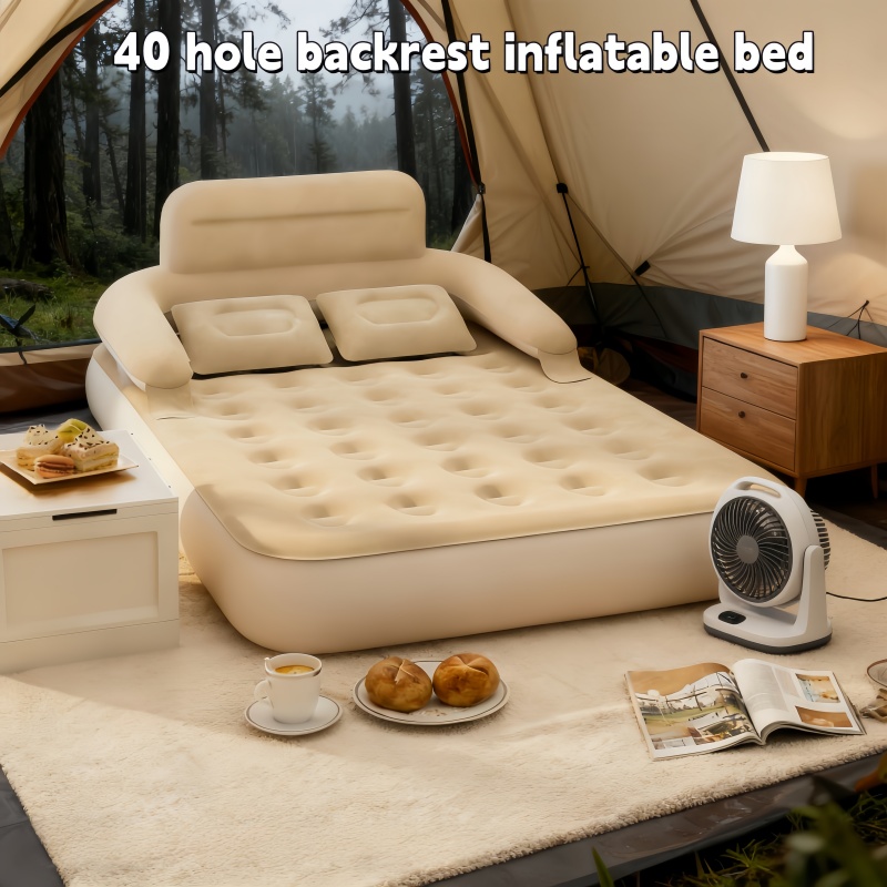 屋外多機能2人用キャンプ用インフレータブルベッド、ポータブル - Outdoor Furniture Nearby のレビューと価格