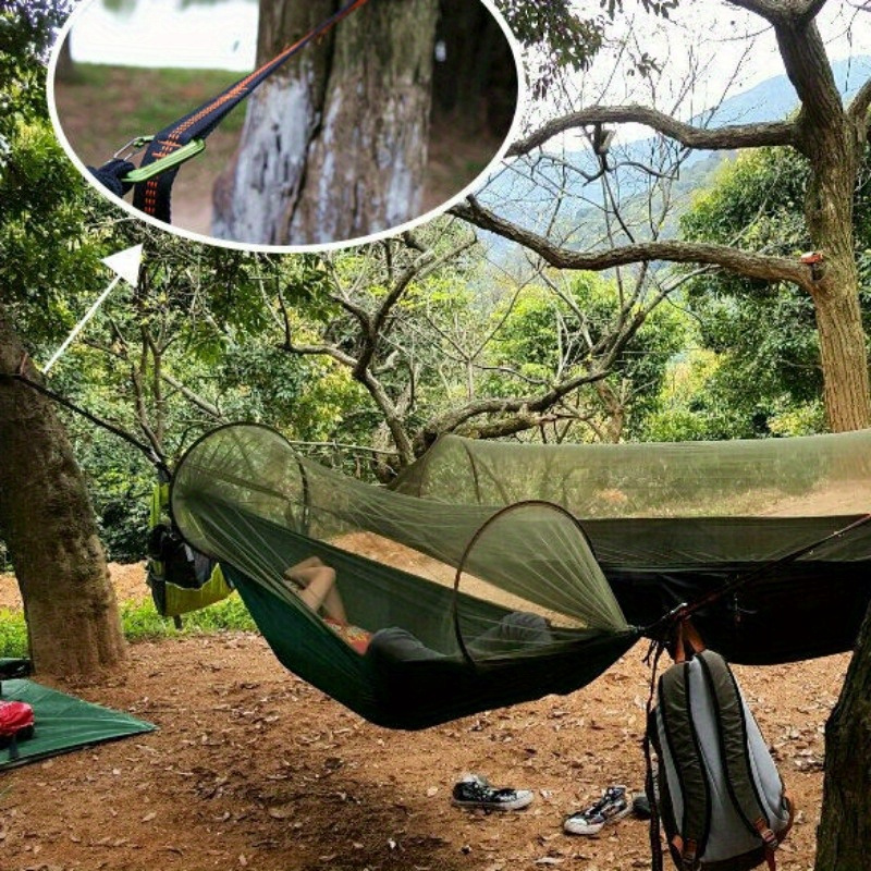 2/4ピースの頑丈なクライミングバックルと調節可能なナイロン - Hammock With Stand のレビューと価格