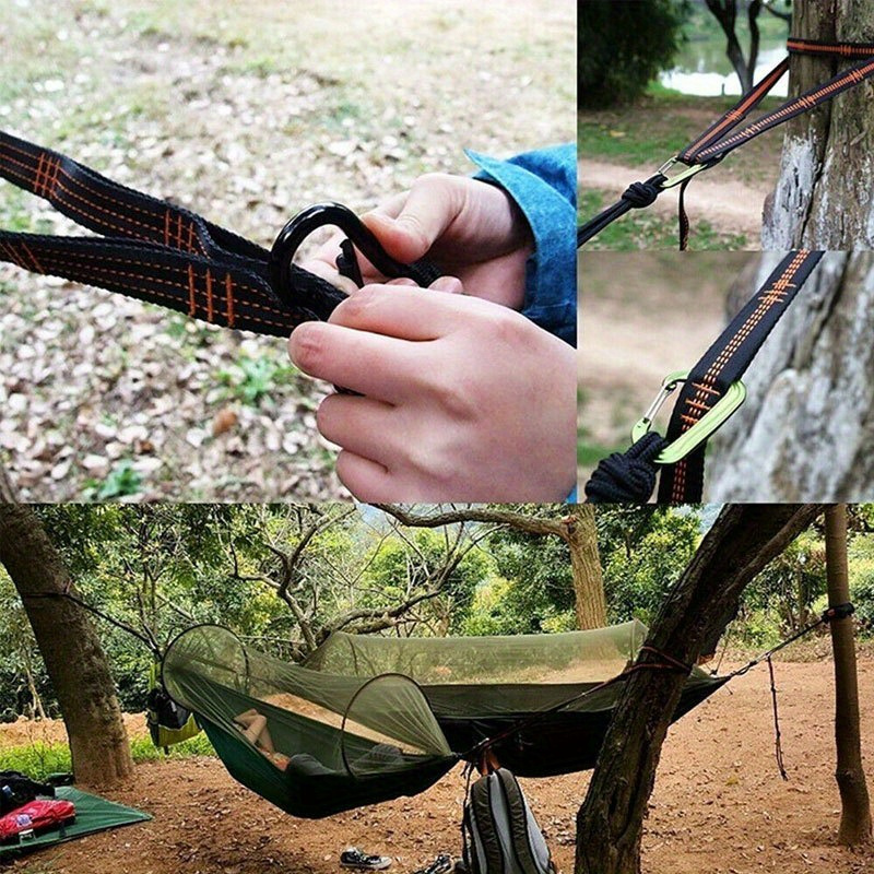 2/4ピースの頑丈なクライミングバックルと調節可能なナイロン - Hammock With Stand のレビューと価格