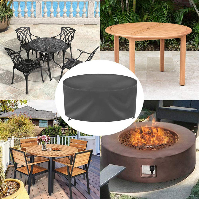 12 サイズラウンド家具カバー 210D 高耐久パティオ家具 - Outdoor Furniture Europe のレビューと価格