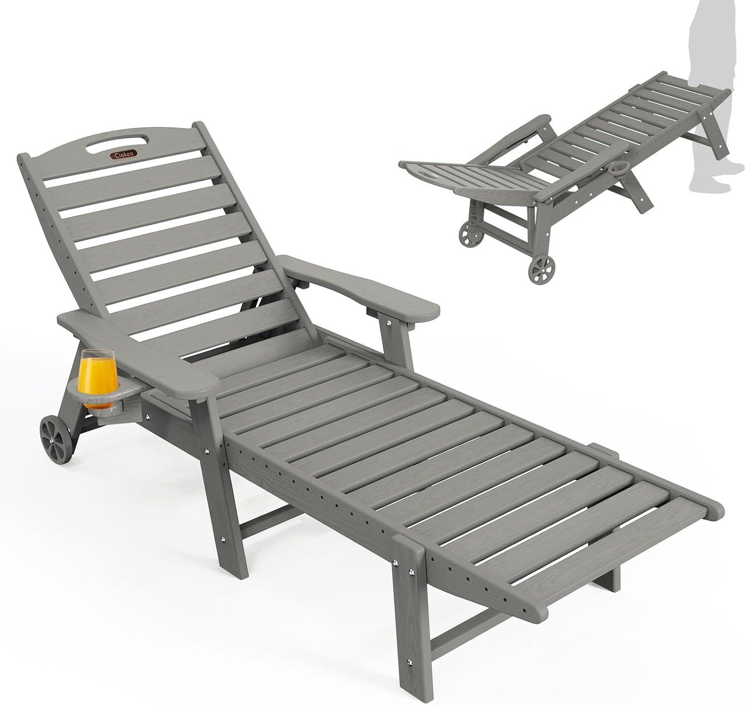 HDPE製屋外パティオベンチ2脚セット、耐候性ポーチベンチ、 - Outdoor Furniture Hdpe のレビューと価格