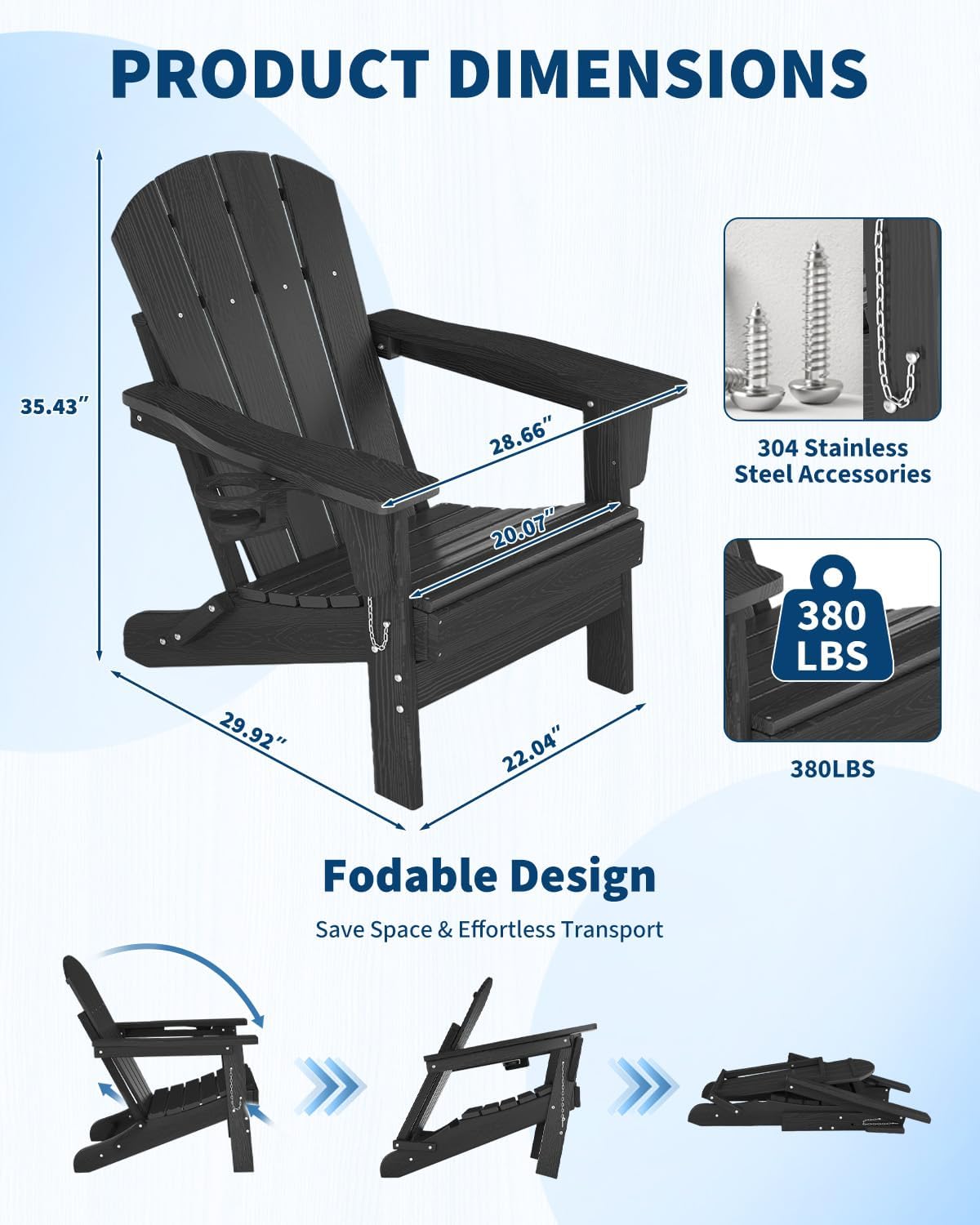 折りたたみ式アディロンダックチェア HDPEプラスチック製屋 - Outdoor Furniture Hdpe のレビューと価格
