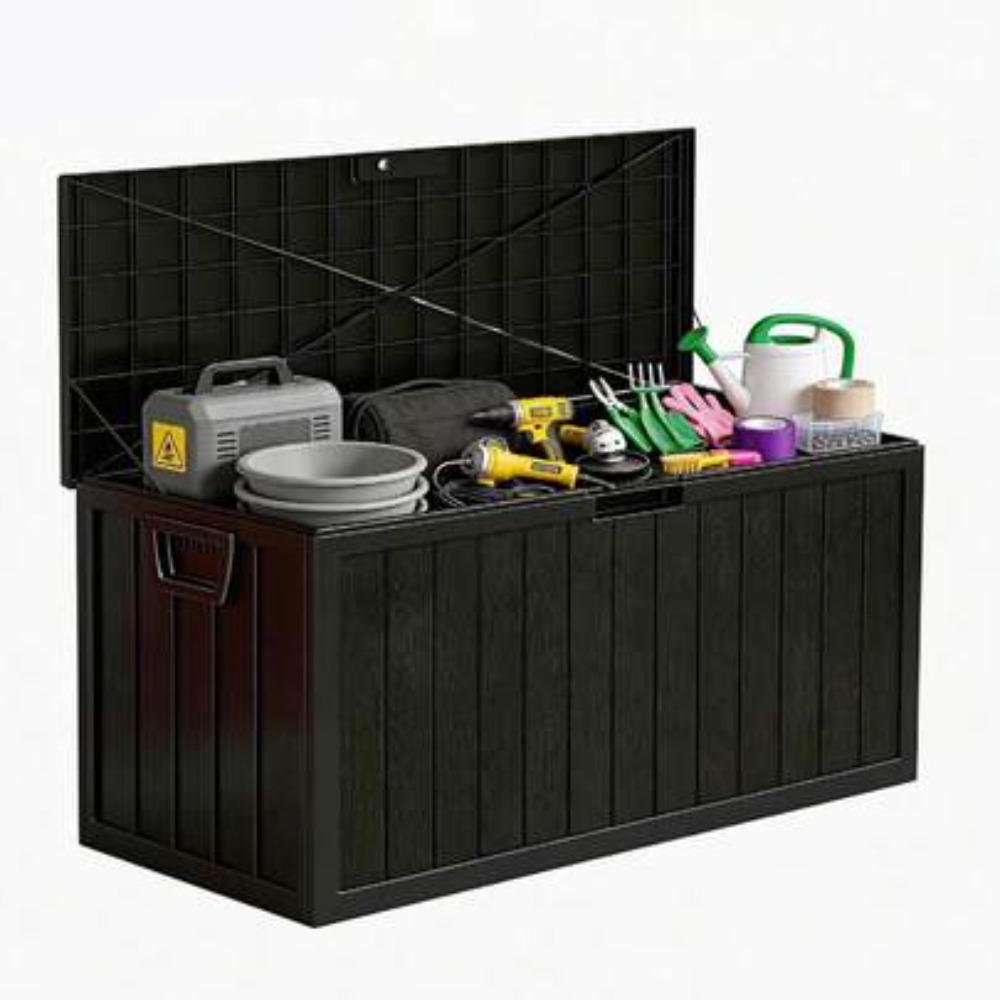 75ガロン屋外収納ボックス 防水ヘビーデューティーデッキボッ - Outdoor Furniture With Storage For Cushions のレビューと価格