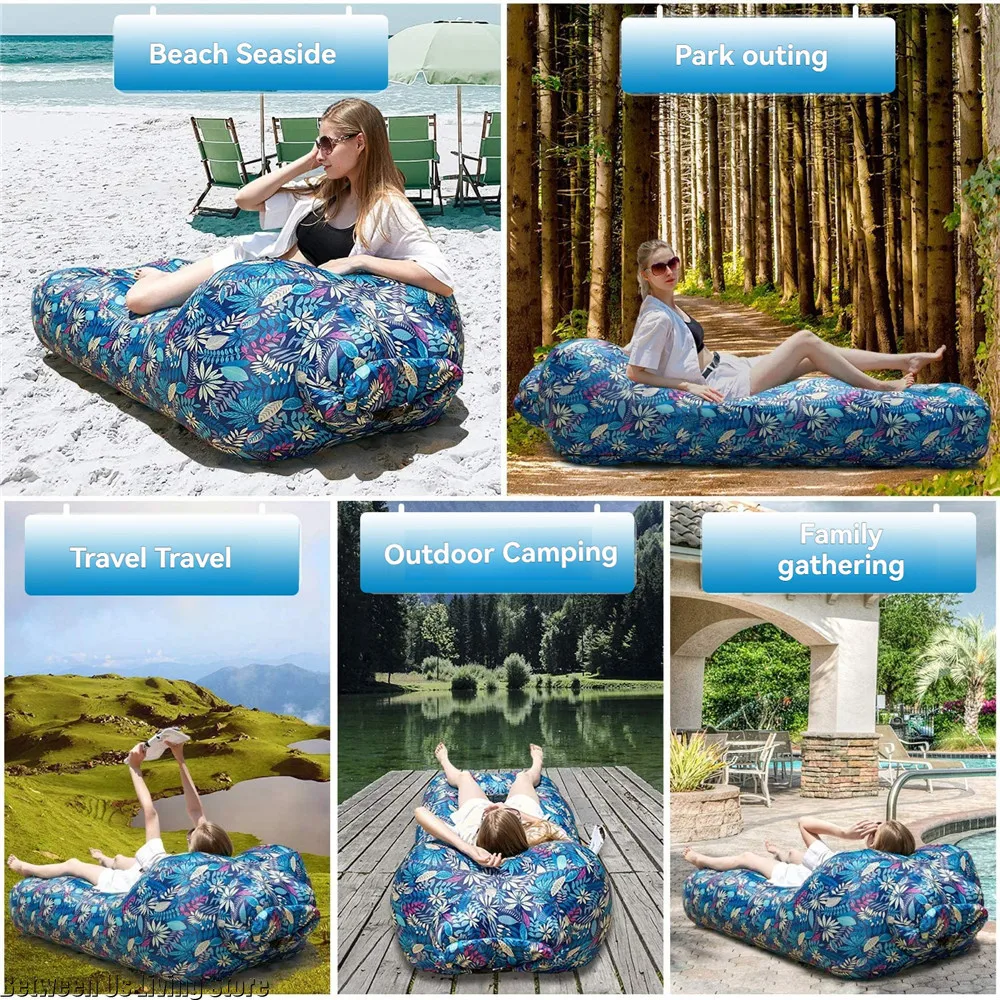 高級インフレータブルソファベッド - ビーチ、庭園、屋内用の - Outdoor Furniture Nearby のレビューと価格