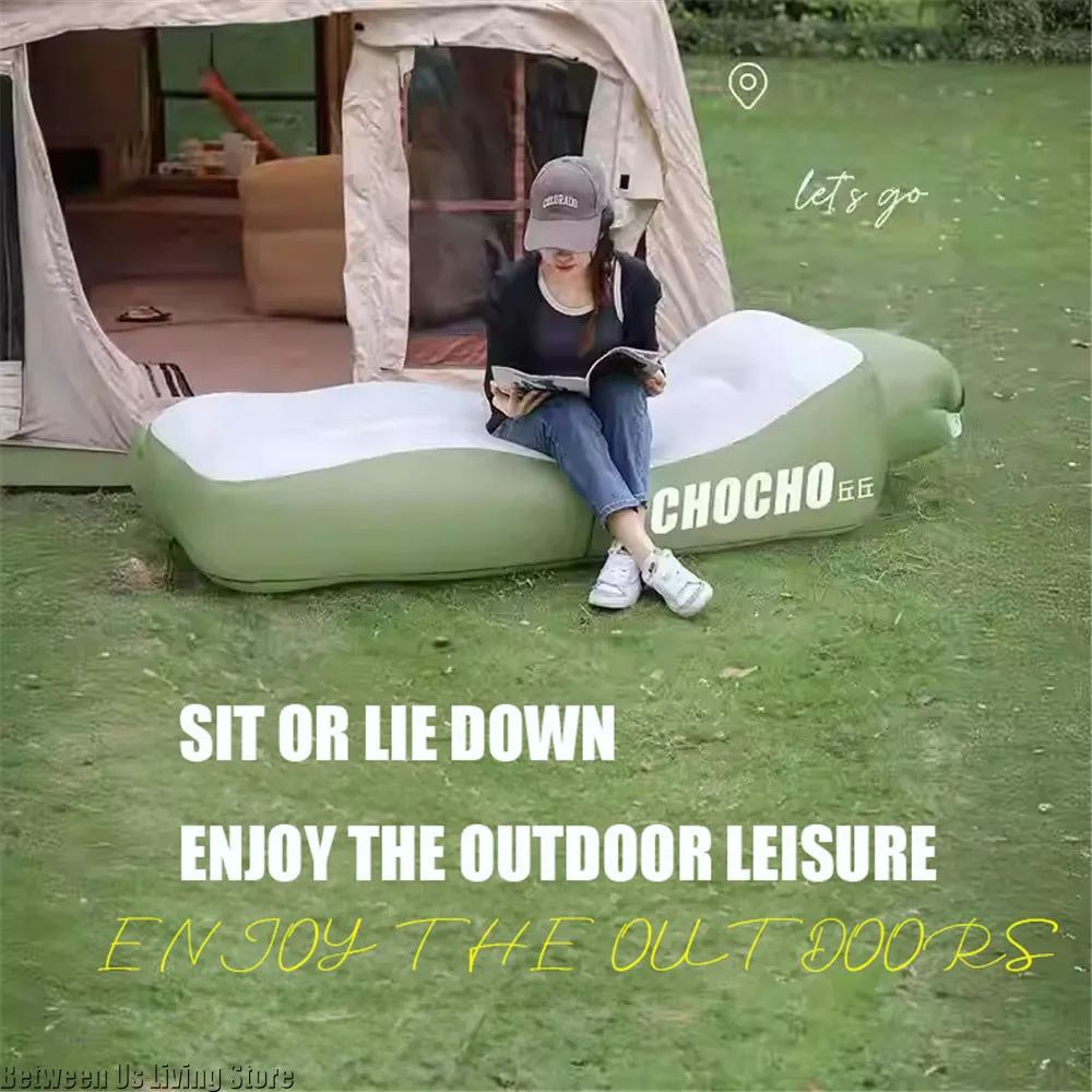 高級インフレータブルソファベッド - ビーチ、庭園、屋内用の - Outdoor Furniture Nearby のレビューと価格