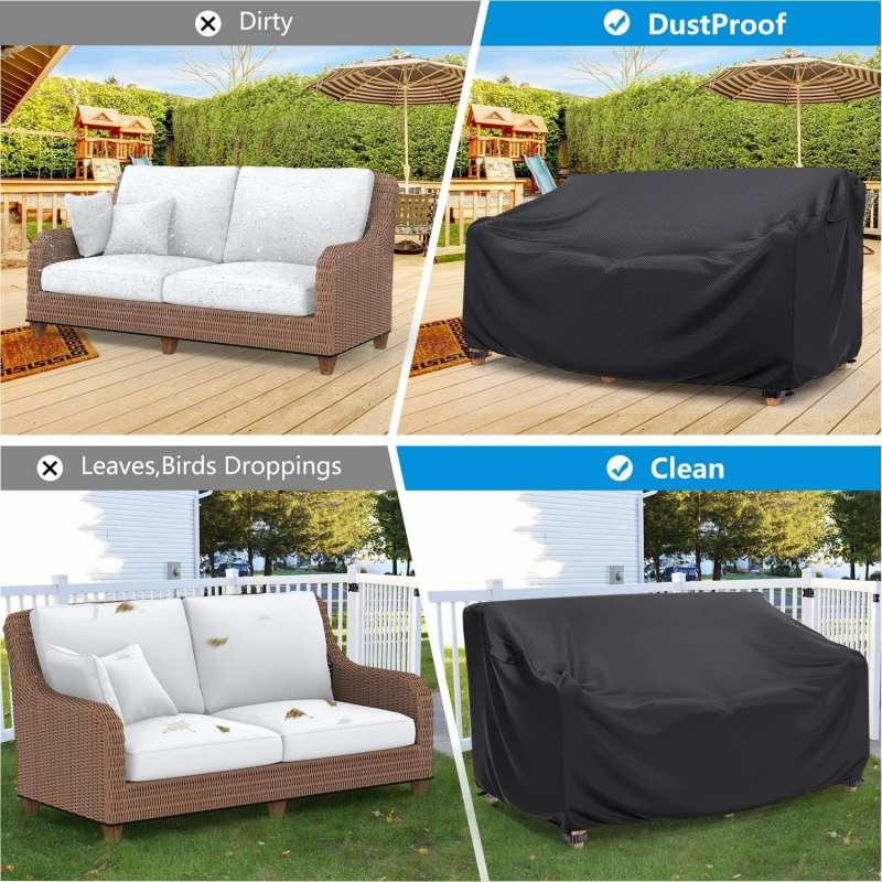 1個の屋外家具カバー、210Dパティオソファカバー、家庭用保 - Outdoor Furniture Europe のレビューと価格
