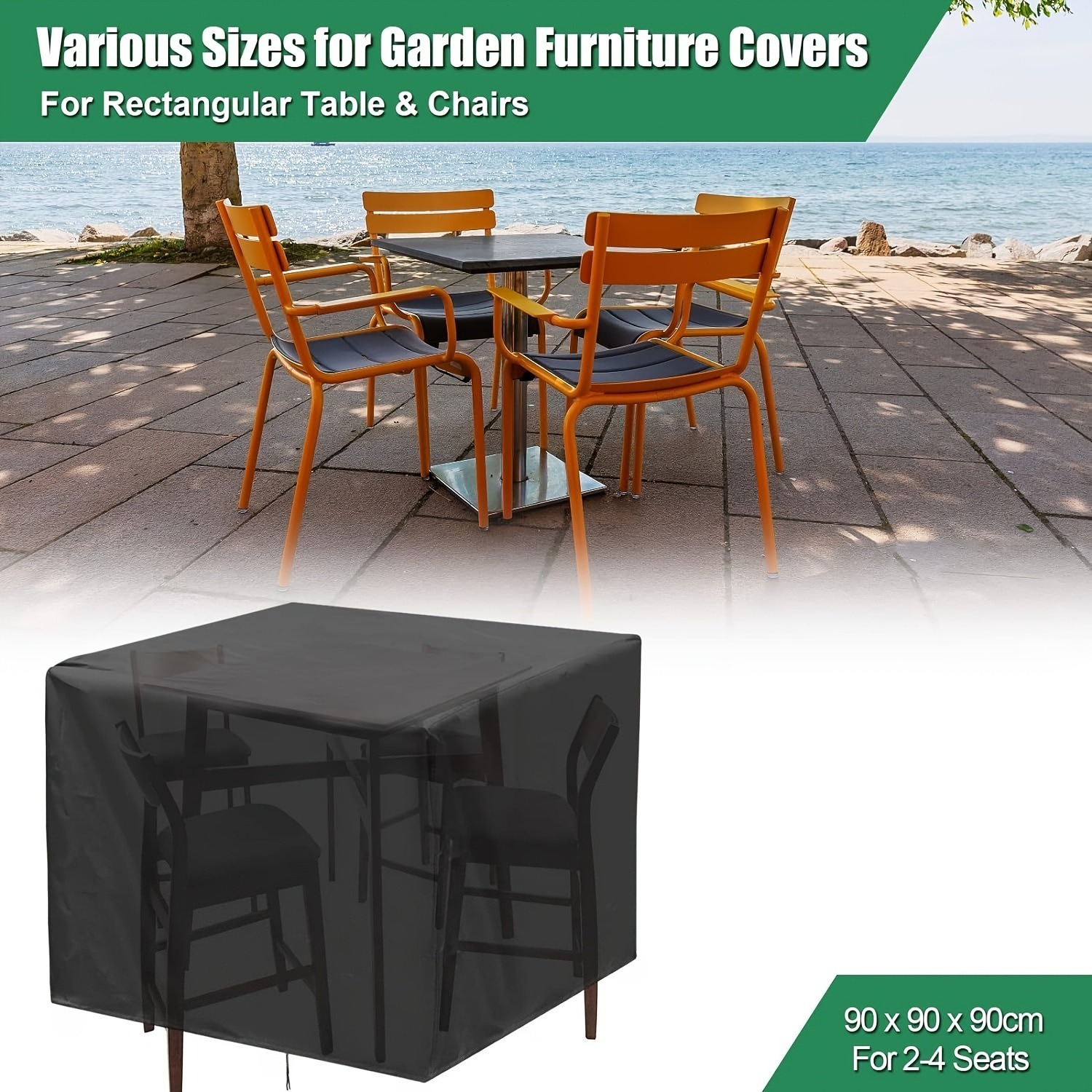 頑丈な210D屋外ガーデン家具カバー - 椅子、ソファ、テー - Outdoor Furniture Nearby のレビューと価格