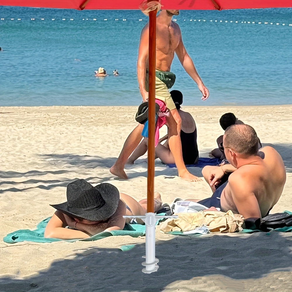 1 個ビーチアンカープラスチック 5 つのスパイラル付きビー - Outdoor Furniture With Umbrella のレビューと価格