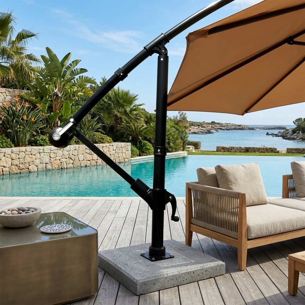 屋外用傘用傘ガイドブラケット、ローマンスタンダードモデル対応 - Outdoor Furniture With Umbrella のレビューと価格