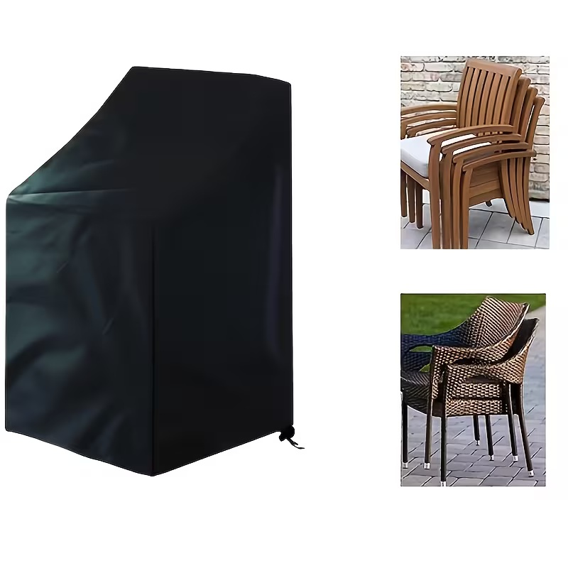 1個入りの頑丈なスタッキング式屋外用椅子カバー、金属/プラス - Outdoor Furniture Metal Chairs のレビューと価格