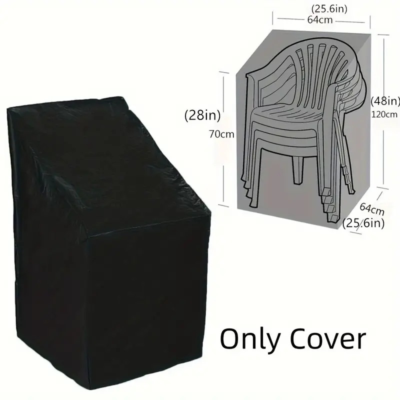 1個入りの頑丈なスタッキング式屋外用椅子カバー、金属/プラス - Outdoor Furniture Metal Chairs のレビューと価格