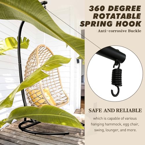 ハンモックスタンドのみ、耐荷重300ポンド、頑丈なハンモック - Hammock With Stand のレビューと価格