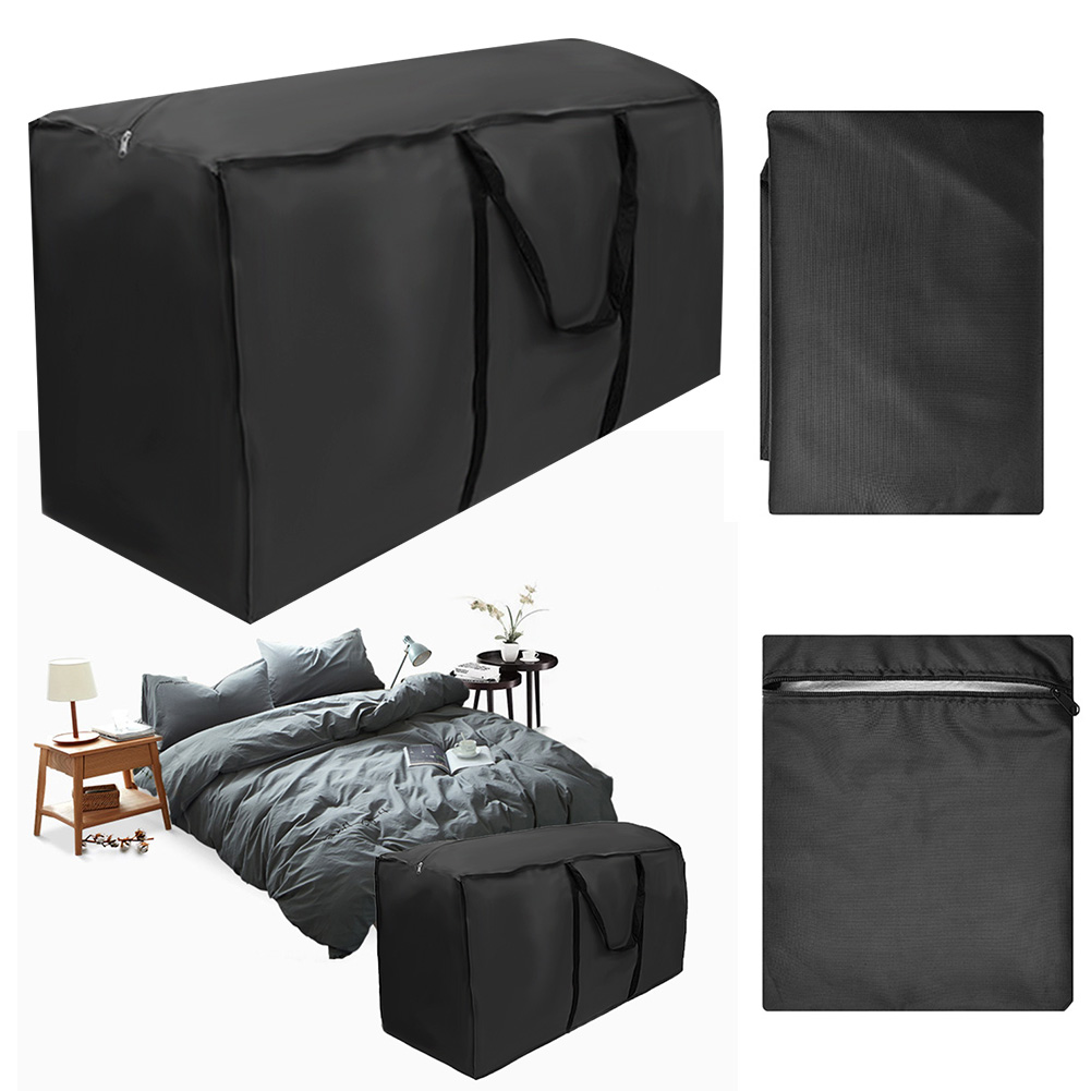 家具収納バッグ210Dオックスフォード防塵屋外家具クッション - Outdoor Furniture With Storage For Cushions のレビューと価格